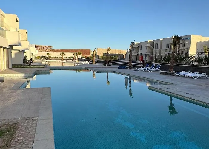 شقة Maraya Heavenly White Duplex Pool View *