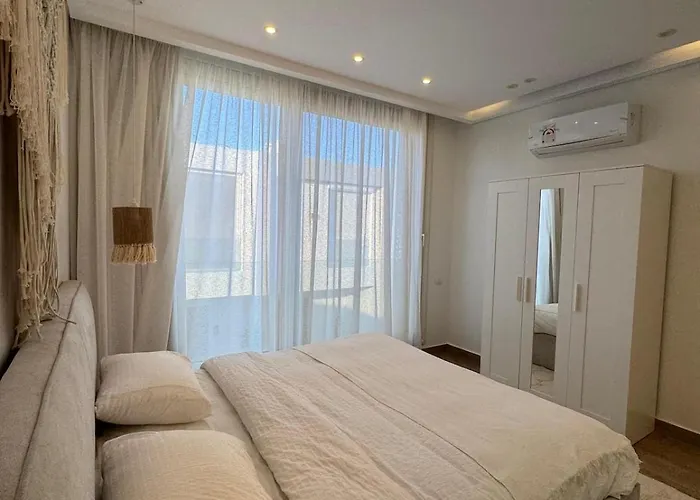 شقة Maraya Heavenly White Duplex Pool View