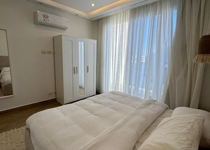 شقة Maraya Heavenly White Duplex Pool View *