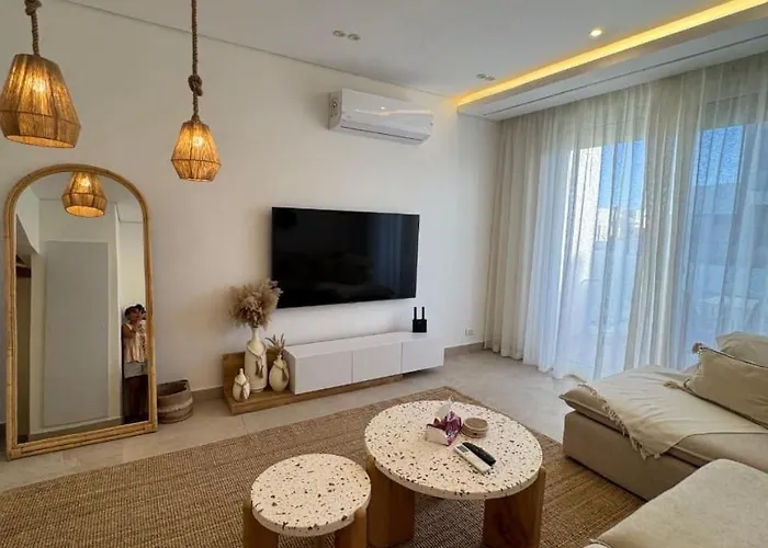 شقة Maraya Heavenly White Duplex Pool View الغردقة
