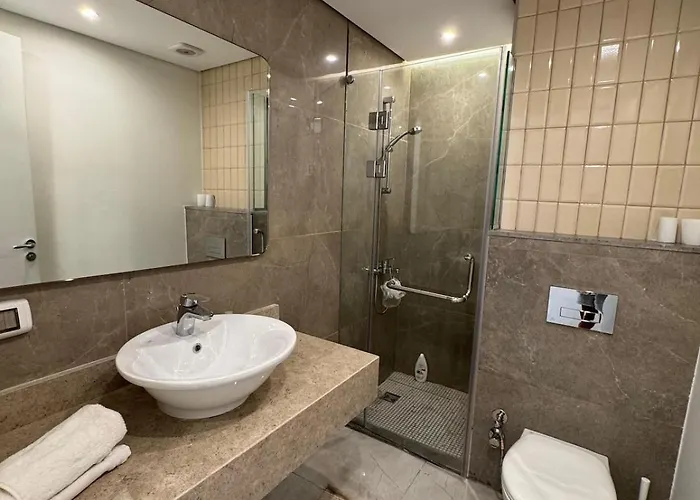 شقة Maraya Heavenly White Duplex Pool View